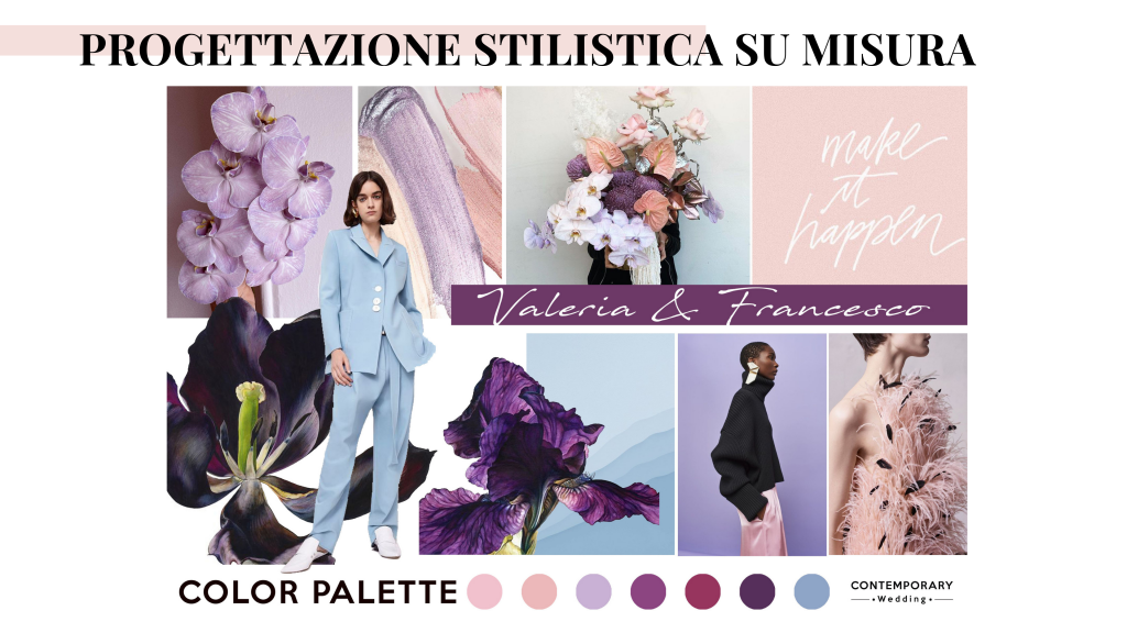 Moodboard-stile matrimonio contemporaneo-moderno-Contemporary Wedding