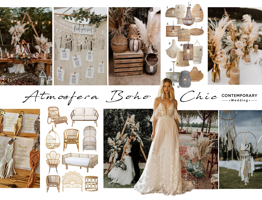 stile matrimonio boho chic