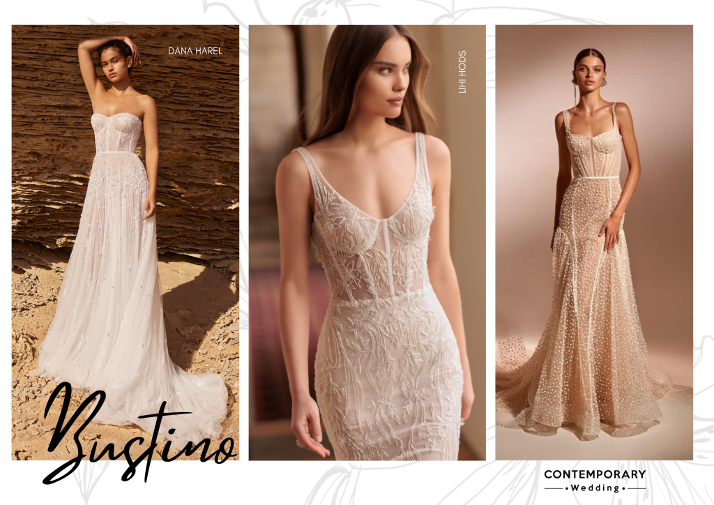 Abito sposa 2023-abito da sposa bustino